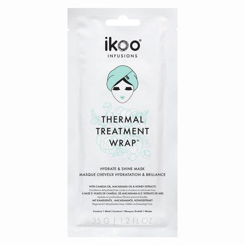 Термальна маска-шапочка ikoo Thermal Treatment Wrap &ndash; "Зволоження та блиск" (5 шт) 098-003-102 фото