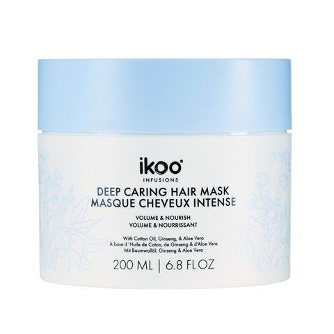 Маска-смузі для інтенсивного відновлення волосся ikoo deep caring hair mask "ОБ'ЄМ ТА ЖИВЛЕННЯ", 200 мл 098-103-004 фото