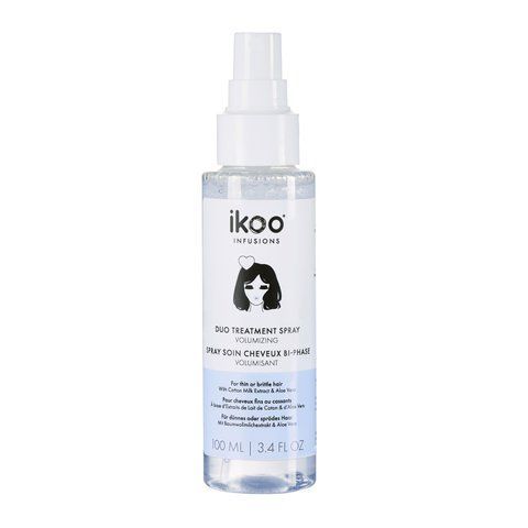 Спрей для волосся ikoo подвійний догляд duo treatment spray "ОБ'ЄМ ТА М'ЯКІСТЬ", 100 мл 098-006-003 фото