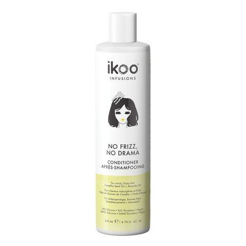 Кондиціонер для неслухняного та пухнастого волосся ikoo infusions No Frizz, No Drama &laquo;ПРИТБОРКАННЯ НОРОВЛИВИХ&raquo; 250 мл 098-008-002 фото